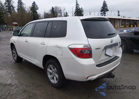 2008 Toyota Highlander Hybrid из США, поврежденный, VIN JTEEW41AX82023249
